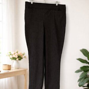 Croft & Barrow Black Dress Pants Size 16 Classic Fit